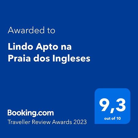 Florianópolis Lindo Apto Na Praia Dos Ingleses מראה חיצוני תמונה
